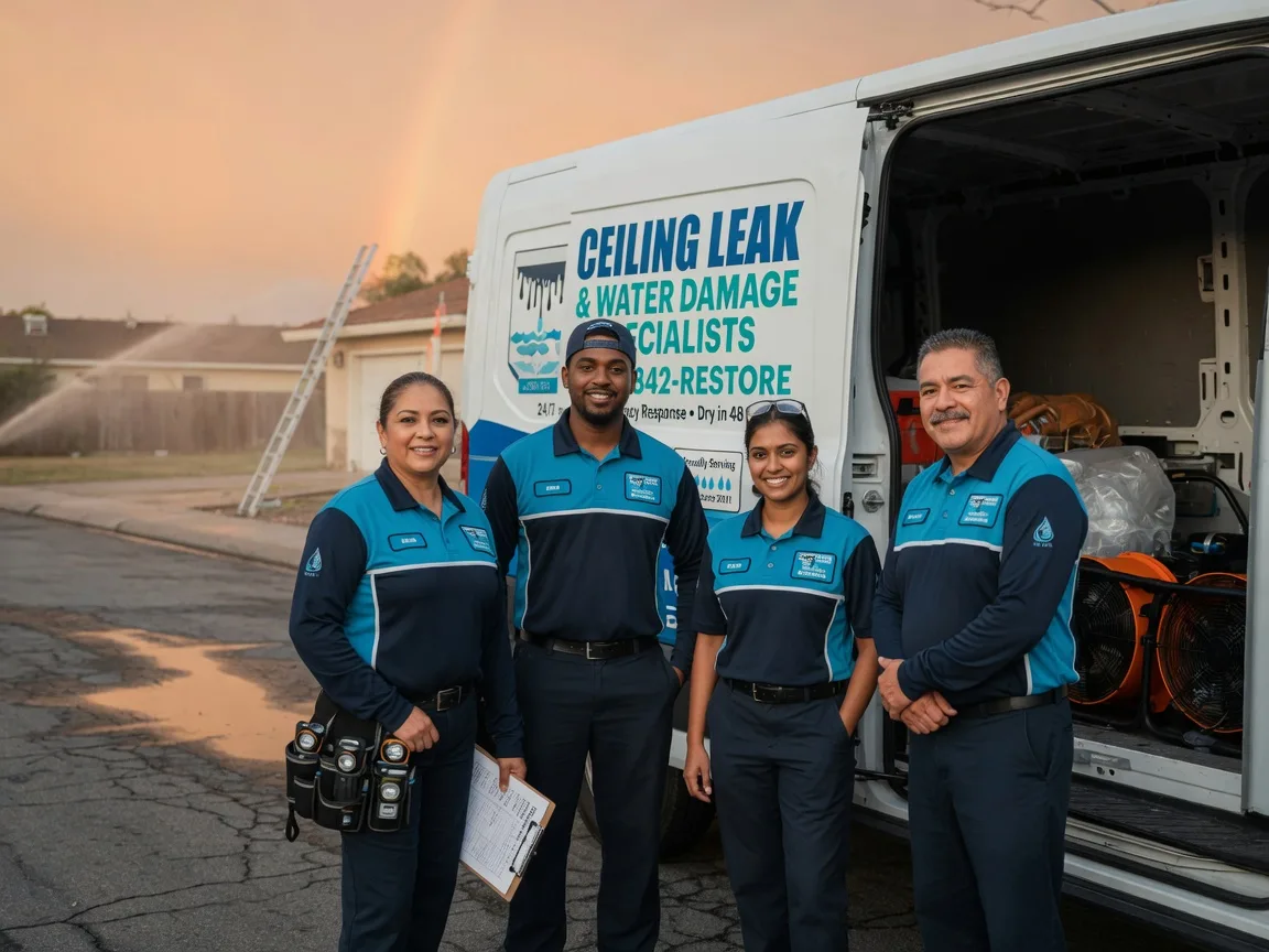 Ceiling Leak Cleanup company in Fountain Valley, CA