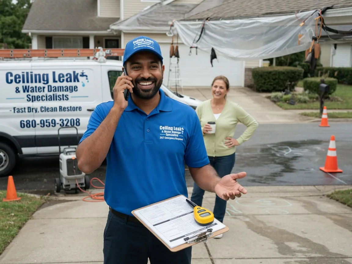 Ceiling Leak Cleanup Fountain Valley, CA FAQs